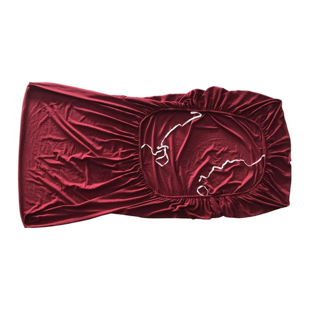 Funda chaise longue Funda elástica para muebles, sofá, sala de estar, chaise longue suave, fundas para muebles, chaise longue para dormitorio de estar , Rojo Fanmusic Funda chaise longue