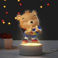 thumbnail image 1 of Decorative lamp ornaments night light Portugal France team fans souvenir led atmosphere lamp, 1 of 1