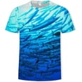 thumbnail image 1 of Playeras Hombre 3D Fish T-Shirt Hombres Animal Camisetas Casual Hip Hop Camisetas Divertidas Ropa para Hombre Hip Hop New Slim O-Neck3D Fish T-Shirt Hombres Animal,T1346,4XL Xishao ropa, 1 of 2