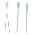 thumbnail image 5 of Raindrops 1 Set Spatula For Makeup Scoop And Spread Utensil In Green For Cosmetic Users 14.2x0.55in, 5 of 8