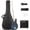 Blue&Black, variant on Ktaxon 46" Electric Bass Guitar Kit with 20W Amplifier, P Bass Style, 4 String, Black