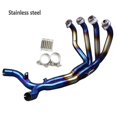 thumbnail image 4 of Motorcycle Exhaust Pipe Full System Header Front Link Pipe For Kawasaki Z1000 Z1000SX 2010-2020, 4 of 5