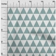 thumbnail image 1 of oneOone Cotton Cambric Fabric Triangle Geometric Decor Fabric Printed BTY 56 Inch Wide, 1 of 4