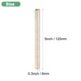 thumbnail image 3 of Uxcell 1-Pack Door Knob Spindle, 5 x 0.3 Inch/ 120 x 8 mm Door Knob Spindle Replacement Parts for Door Knobs [Gold Tone], 3 of 6