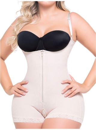 QRIC Fajas Colombianas Postparto BBL Stage 2 Post Surgical Compression  Garments for Women Shapewear Full Bodysuit