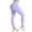Yoga 63#Light Purple, variant on WAYUTE Leggings for Women High Waisted Seamless Athleisure Yoga Pants Solid Color Training Stretchy Fit Sports Running L