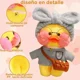 thumbnail image 3 of Patito De Peluche Juguete Con Complementos De Vestir 30cm Xishao Juguetes, 3 of 6