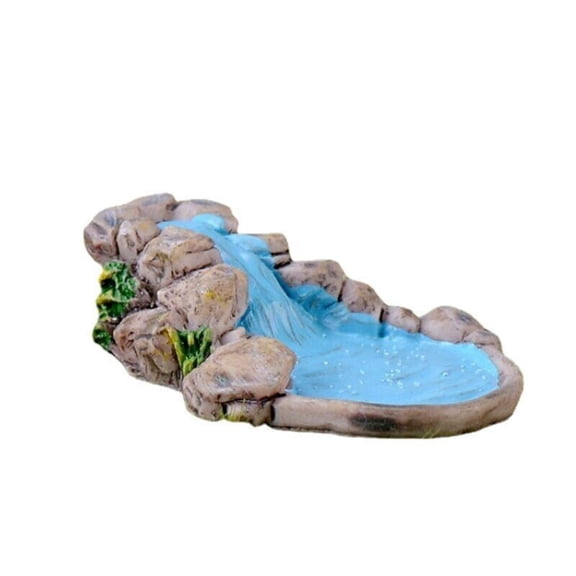 HO/OO Scale Hot Spring Pool Miniature Garden Landscape Diorama Model