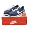 thumbnail image 1 of DM4044-400 Nike Cortez Midnight Navy Sail Noise Aqua Blue White (Men's), 1 of 6