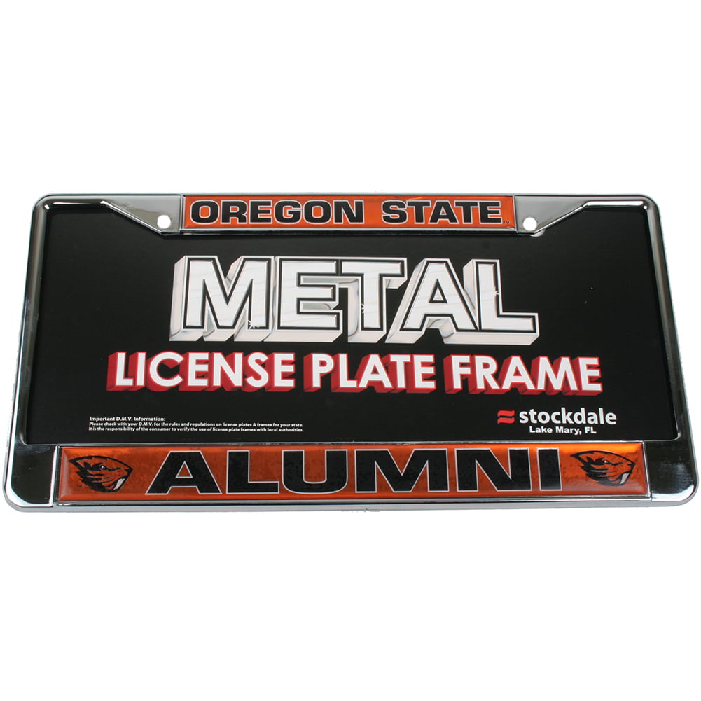 Vibrant Colors New Oregon Ducks Metal License Plate Frames