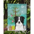 thumbnail image 3 of Caroline's Treasures BB1613GF Christmas Tree and Border Collie Flag Garden Size , Small, multicolor, 3 of 3