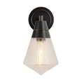 thumbnail image 3 of Alora Lighting WV348106PNPG Willard 12" Tall Wall Sconce - Polished Nickel / Clear, 3 of 5