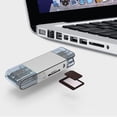thumbnail image 4 of fashionhome Nano Memory Card Reader Replacement For Huawei Mate20/P30 Pro NM-Card USB3.0 Gen Type-C TF/NM Card Reader,Silver, 4 of 9