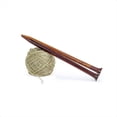 thumbnail image 3 of "Nagina International UK Size 6-14"" Full Rosewood Crafted Premium Yarn   Knitting Needles | Stitching Accessories & Supplies (5mm)", 3 of 3