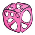 thumbnail image 4 of Caja medidora de globos en forma de cubo, ligera, herramienta para medir globos Rosa, 4 of 9