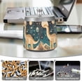 thumbnail image 6 of Yayeee Ashtray with Lid for Cigarette Smokeless Stainless Steel Home Ash Holder, Dinosaur at Night, 6 of 7