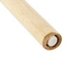 thumbnail image 3 of Senna 31" Square Italian Carrara White Marble Dining Table With Oak Legs, 3 of 4
