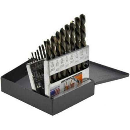 UPC: 0843724008507 | Knkut KW21KK6 Left Hand Jobber Length Drill Bit Set – 21 Piece