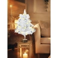 thumbnail image 4 of White Feather Suit Copper Wire Light DIY Christmas Trees, 4 of 23