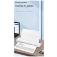 thumbnail image 5 of Impresora Impresora TéRmica A4 PortáTil Sin Tinta Impresora PortáTil InaláMbrica Bluetooth para Oficina en Casa, 5 of 5