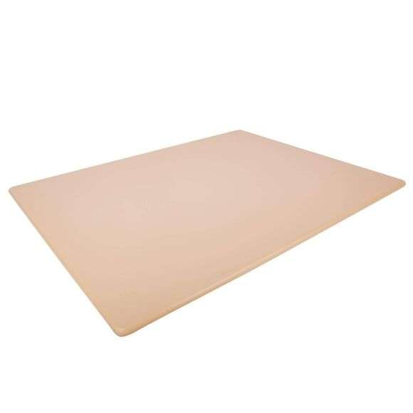 Thirteen Chefs Cutting Boards for Kitchen - 24 x 18 x .5" Brown Color Coded Plastic Cutting Board with Non Slip Surface - Dishwasher Safe Chopping Board