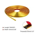 thumbnail image 2 of REGALWOVEN Peel and Stick Trim, Flexible Wall Molding Trim Waterproof Self-Adhesive Wall Trim Gold 0.4 Inch x 52 Ft, 2 of 6