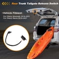 thumbnail image 2 of Unique Bargains  Tailgate Trunk Release Switch for Chevy Silverado 2019-2021 Rear Trunk Lid Lock Boot Door Switch No.84413809, 2 of 7