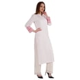 thumbnail image 2 of Phagun Long Party Wear Kurta For Women Embroidered Designer Kurti Ethnic wear Rayon Kurta, 2 of 6