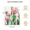 thumbnail image 2 of Nawypu Canvas Wall Art For Living Room Family Wall Decor For Bedroom Kitchen Wall Art Pictures Artwork Prints Green Succulent Cactus Wall Painting Modern Framed Bathroom Home Decorations, 2 of 5