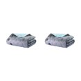 thumbnail image 4 of Methold Almohadilla para mascotas lavable ultraabsorbente de tela para perros y gatos estilo de huella gris 70*100cm Estilo de huella gris 70*100cm 2Conjunto, 4 of 6