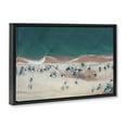 thumbnail image 4 of Stupell Industries Aerial Boats on Shore Nautical & Beach Photography Black Floater Framed Canvas Art Print Wall Art, 25 x 17, 4 of 10
