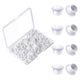 thumbnail image 1 of 100 Tapones de Plástico de 10 mm (3/8 Pulgadas) para Tapones de Orificios, Tapones de Orificios para Tornillos para Puertas, Sillas, Armarios, Estantes, 1 of 5