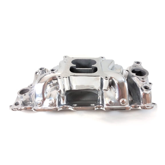 RPC S1110POL 1955-95 SB Chevy V8 Aluminum Dual Plane Intake Manifold