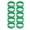Green, variant on LAZIOEGR 10 Pcs Adjustable Rooster Collars Anti Hook Noise Free Neckband for Preventing Chickens From Screaming, Green
