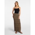 thumbnail image 2 of No Boundaries Foldover Maxi Skirt, Women's & Women's Plus XXS-4X, 2 of 5
