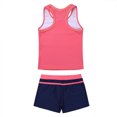 thumbnail image 2 of Jizyo Big Girls' Summer Two-Pieces Tankini Swimwear Rack Back Top with Boyshort Sets Watermelon Red 8, 2 of 5