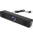 thumbnail image 2 of PC Soundbar Wired Speaker USB Powered Soundbar for TV Pc Laptop Gaming Home Theater Audio System, 2 of 8