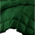 thumbnail image 3 of DNG Creations 3 Piece Pom Pom Box Design Comforter 550 GSM All Season White Vintage Pom-Pom Fringe ( Oversized Queen Size ) 100% Egyptian Cotton, Solid Green Colour, 3 of 5