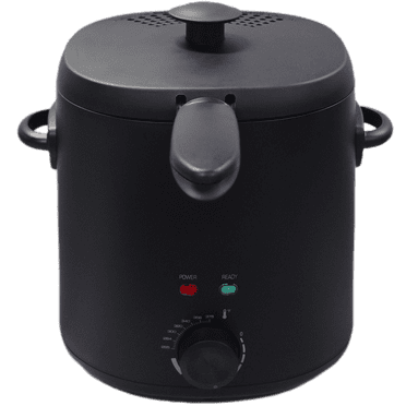 Mainstays 2QT  Electric Deep Fryer, Matte Black - Household, 1000W