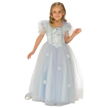 Girls Blue Ice Princess Costume