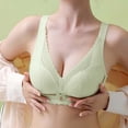 thumbnail image 2 of B91xZ Racerback Bras for Women Smooth Comfort Wireless Convertible T-Shirt Bra,Green XXL, 2 of 5