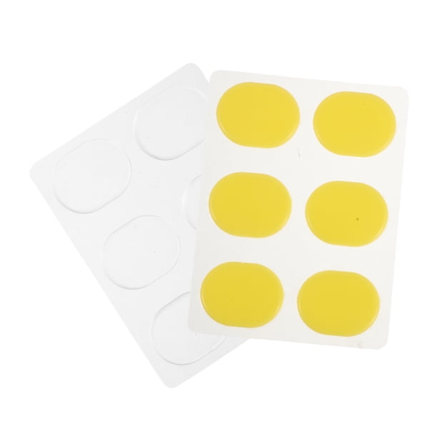 CHICHUMID 12Ud Protectores De Batería Adhesivos Para Silenciar Golpes Y Sonido En Silicona