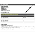 thumbnail image 4 of Marketplace Auto Parts Front Power Steering Rack - Compatible with 2003-2007 Saturn Ion (Electronic Steering), 4 of 4