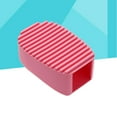 thumbnail image 4 of Candy Color Silicone Washboard Creative Mini Handheld Laundry Washboard Multipurpose Laundry Cleaning Brush Clothes Washing Brushes (Pink), 4 of 7