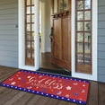 thumbnail image 2 of 4th of July Door Mat Independence Day Outdoor Door Mat 4th of July Rugs Front Door Mats Outdoor Non-Slip Pvc Backing Welcome Mat for Front Door Deals for Indoor Outdoor 16 x 48 Inch, 2 of 6