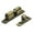 Gold, variant on Deltana Btc10  Solid Brass Ball Tension Catch Latch| 1.8" X 0.3" - Brass