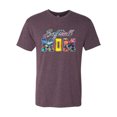 thumbnail image 2 of Wild Bobby, Colorful Softball Mom, Mother's Day, Men Premium Tri Blend T-Shirt, Vintage Purple, Large, 2 of 3