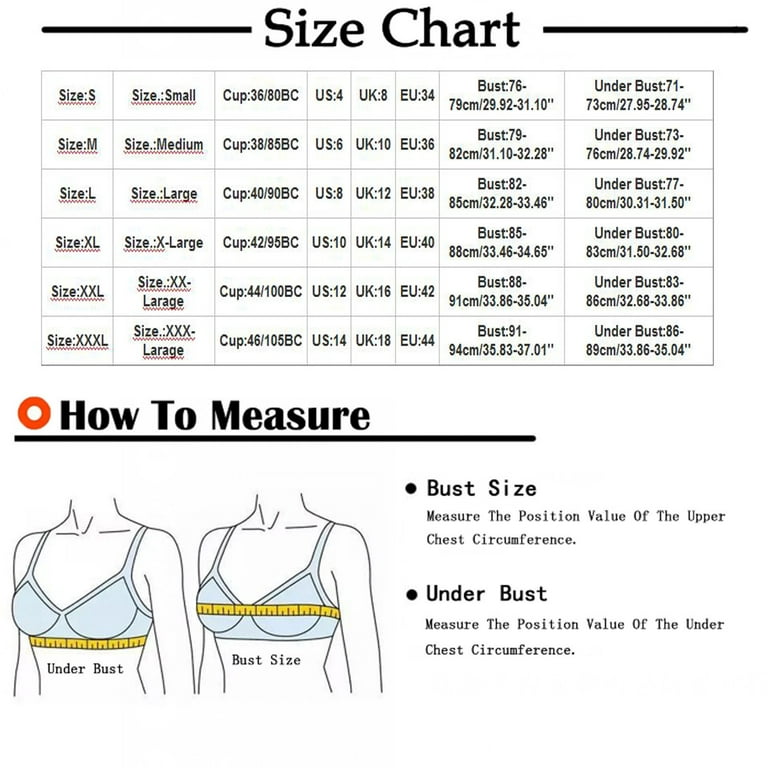 Bigersell Bra and Panty Sets for Women Solid Color Comfortable Hollow Out  Bra Underwear No Underwire Big & Tall Size Sports Bra Female, Style 10399