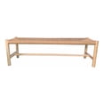 thumbnail image 1 of MOE'S Home HAWTHORN BENCH SMALL NATURAL, 1 of 5