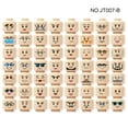 thumbnail image 1 of 56pcs Minifigure Expressions Set Minifigures Ninja Mini Figures Blocks, 1 of 1